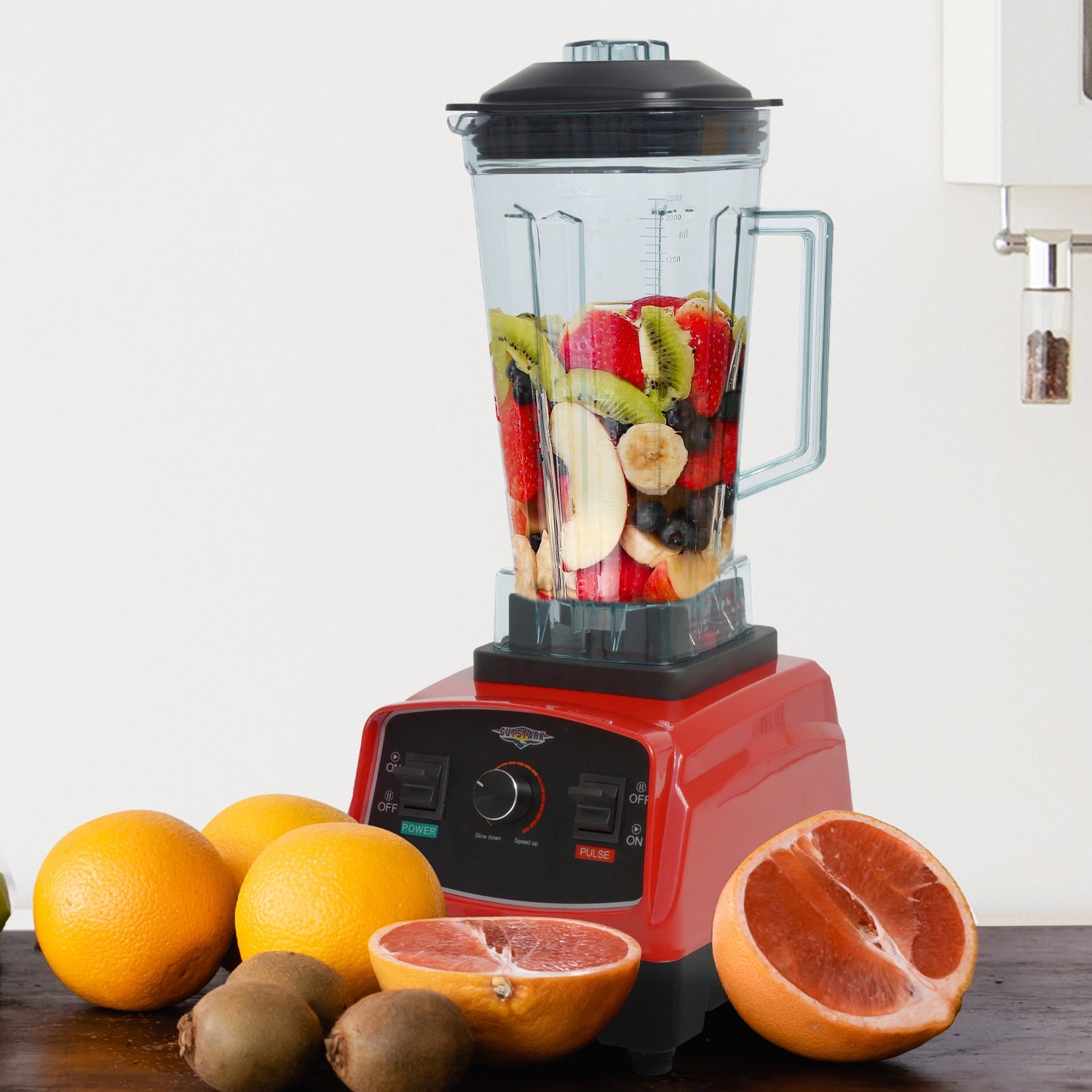 Licuadora Profesional 1500w 2.2l Blender Industrial 6 Aspas