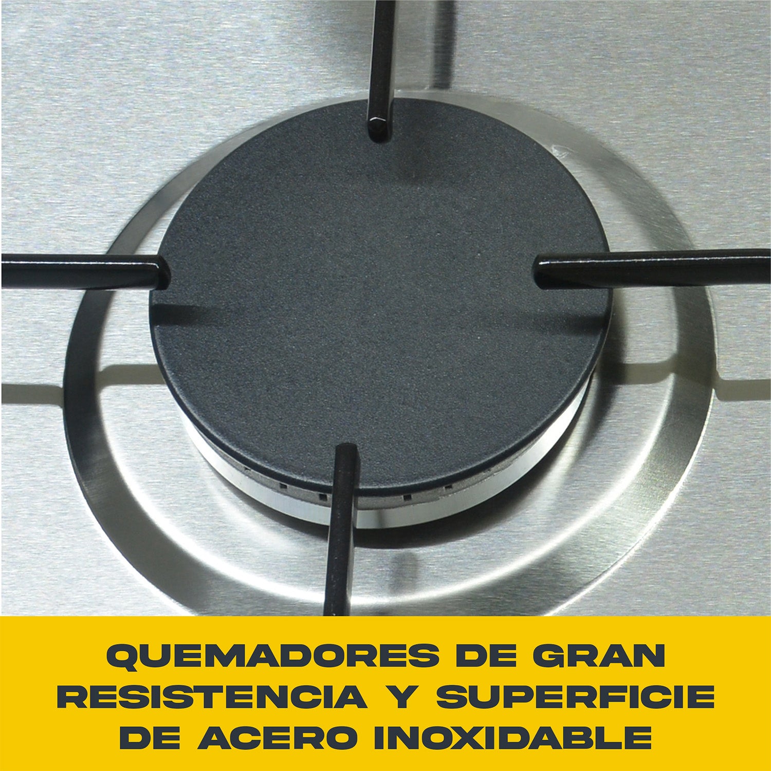 Parrilla A Gas Lp Y Natural 4 Quemadores 58.5 X 50.5 X 9 Cm