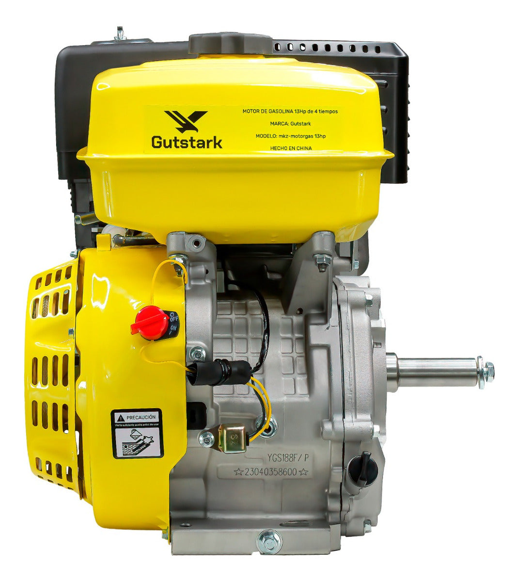 Motor De Gasolina 13 Hp Motor de 4 Tiempos Gutstark