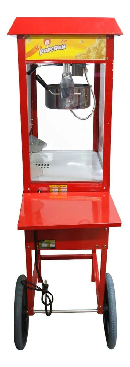Maquina Palomitas Maiz 8 Oz Palomera Carrito Comercial