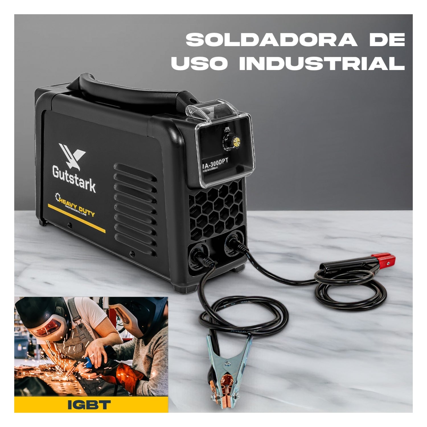 Soldadora Industrial 200 Amp Inverter Heavy Duty Premium Igbt 110v-220v