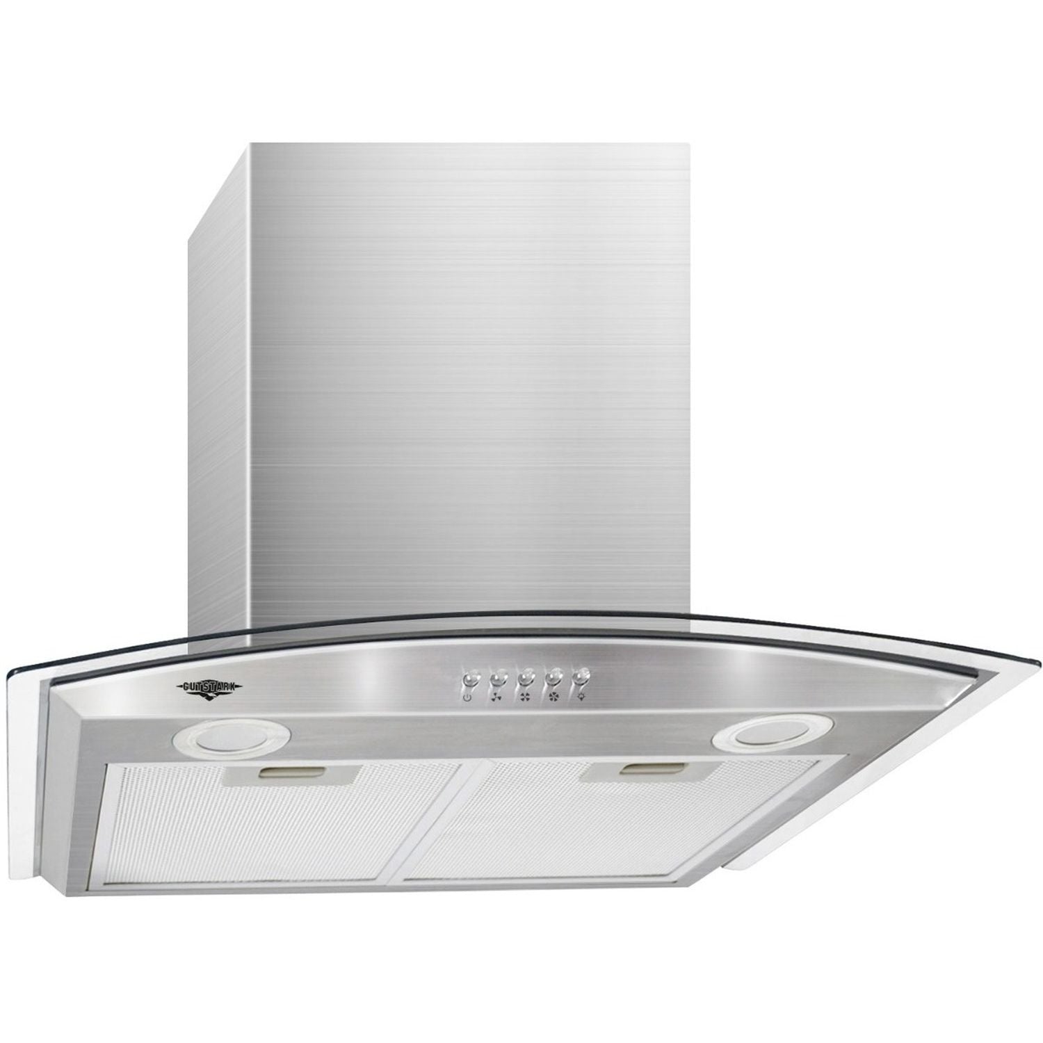 Combo Campana Cristal 60cm + Parrilla Cristal Templado 4 Ornillas