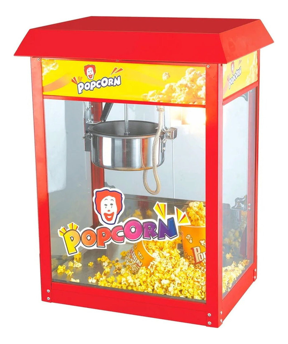 Maquina Palomitas Maiz 8 Oz Palomera Carrito Comercial