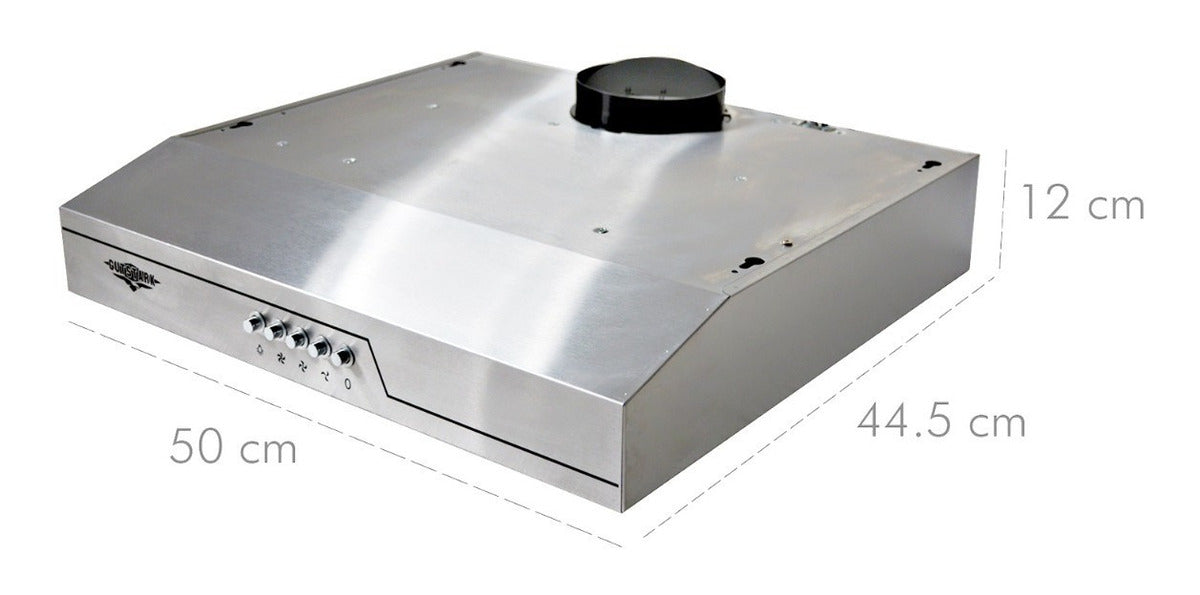Campana Extractora Cocina Purificadora Acero 50x44.5x12cm