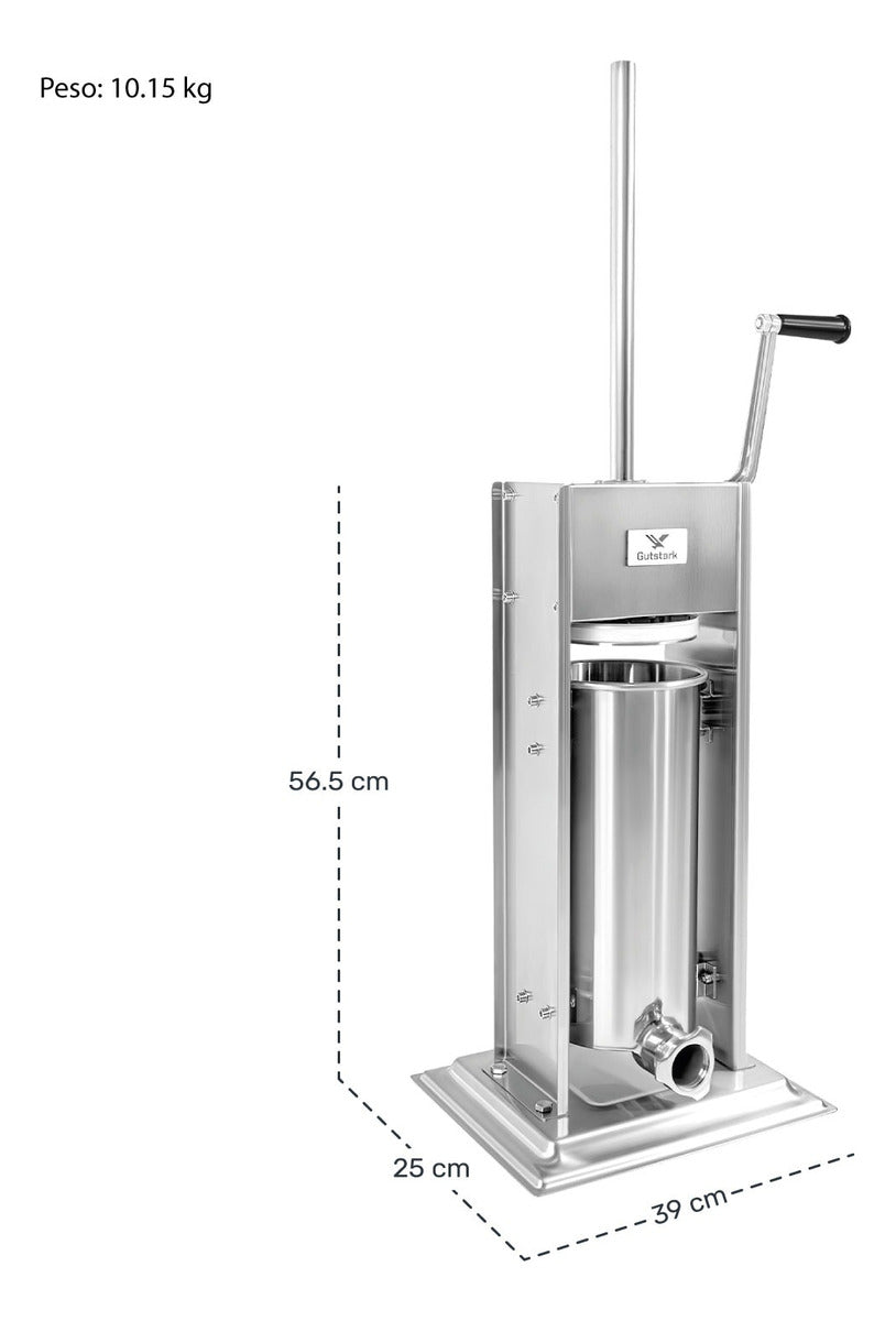 Maquina Para Hacer Churros Rellenos 5 Litros Manual Vertical