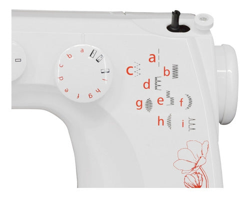 Maquina Coser Electrica Portatil Recta Zigzag 9 Puntos