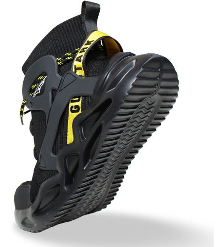 Tenis De Seguridad Trabajo Zapato Industrial Casquillo Punta Acero Talla 26