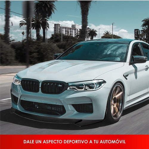 Kit Lip Splitter Universal + 2 Sujetadores Lip Struts Rojo