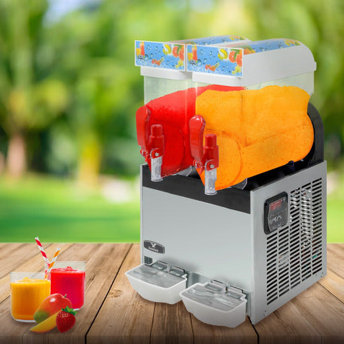 Maquina Para Smoothies Frapes Raspados Industrial 30 Litros