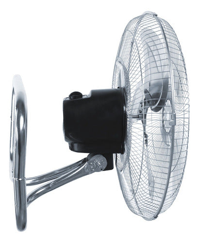 Ventilador Houzer Pedestal Metalico 3 en 1 con Aspas Color Plateado