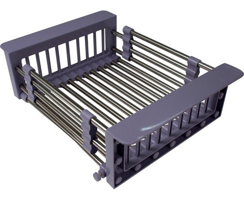 Fregadero Tarja Acero Inox 2 Tinas Anti-ruido + Escurridor