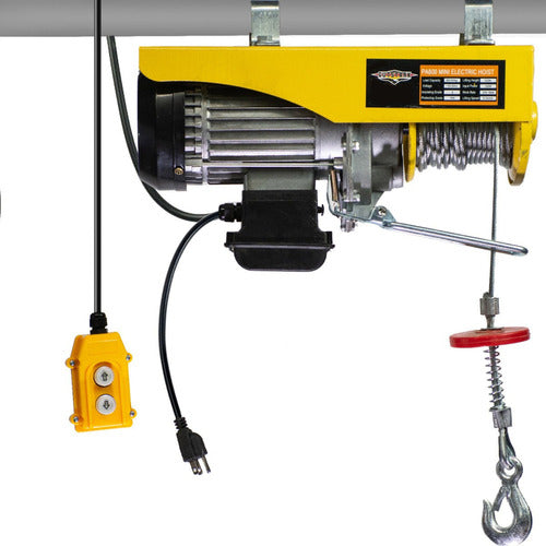 Polipasto 500 A 1000 Kg Electrico Garrucha Tecle 20 Metros