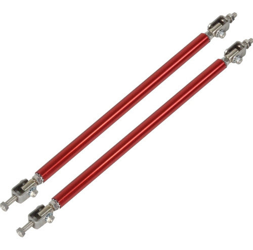 Kit Lip Splitter Universal + 2 Sujetadores Lip Struts Rojo