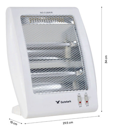Calefactor Calentador Electrico 2 Niveles 800w