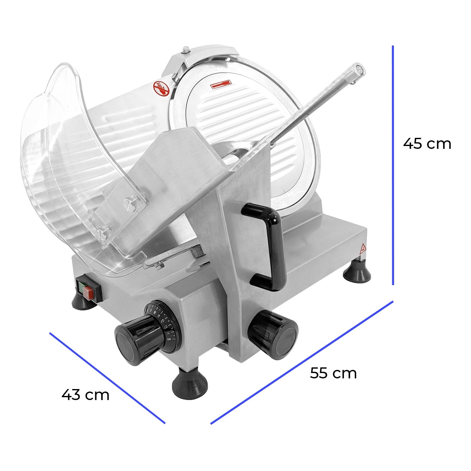 Rebanadora Jamon Cortadora Cuchilla 300mm Carne Embutidos