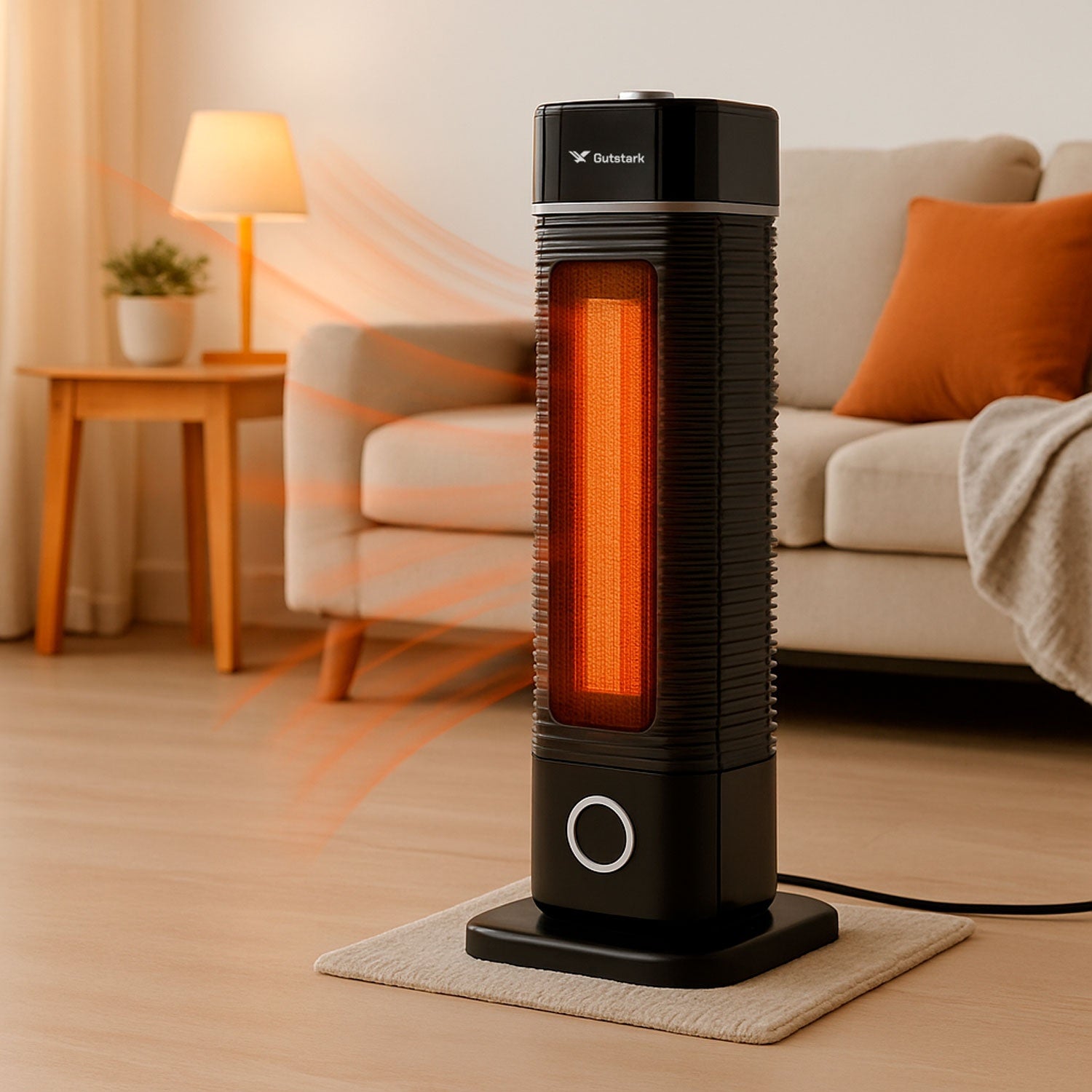 Calefactor Electrico Oscilatorio 60° Torre 4 Modos 1500w
