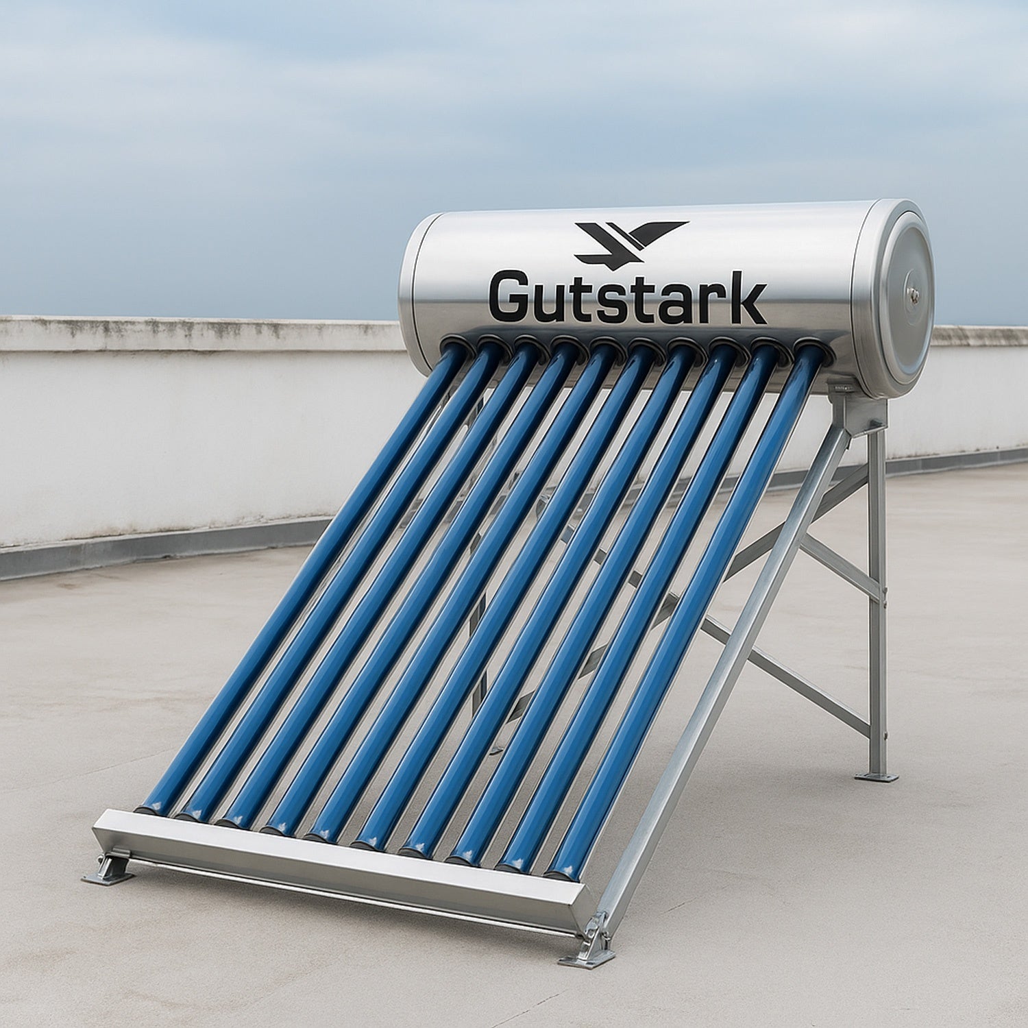 Calentador Solar Eco 10 Tubos 130 Litros 3 A 4 Personas