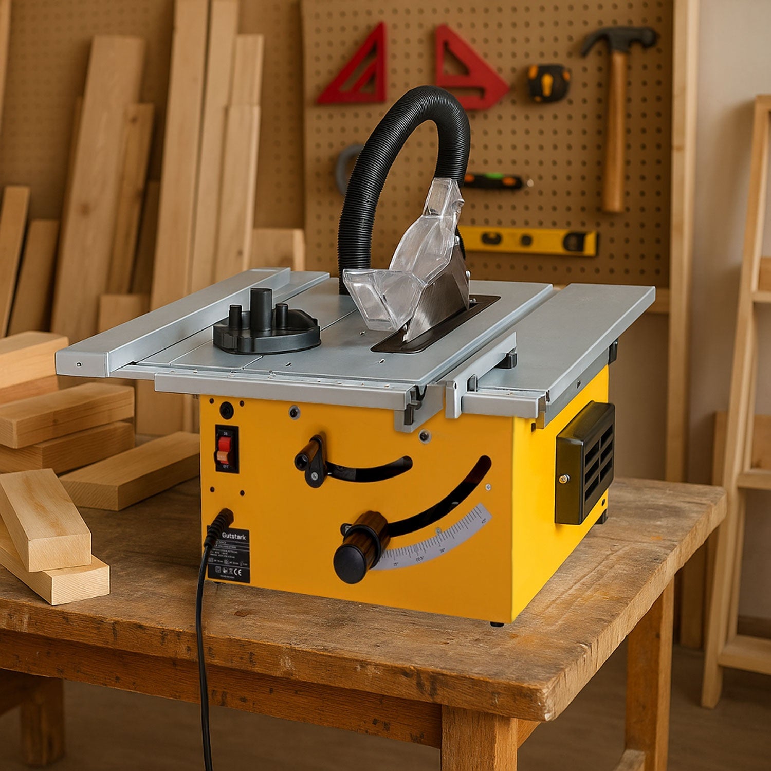 Sierra De Mesa Portatil 1800w 5000 Rpm Mesa Extensible