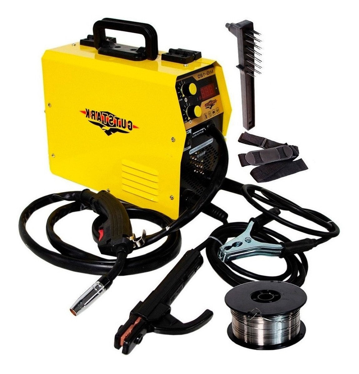 Soldadora Microalambre Inversora Electrodos 120 Luz Y Gas