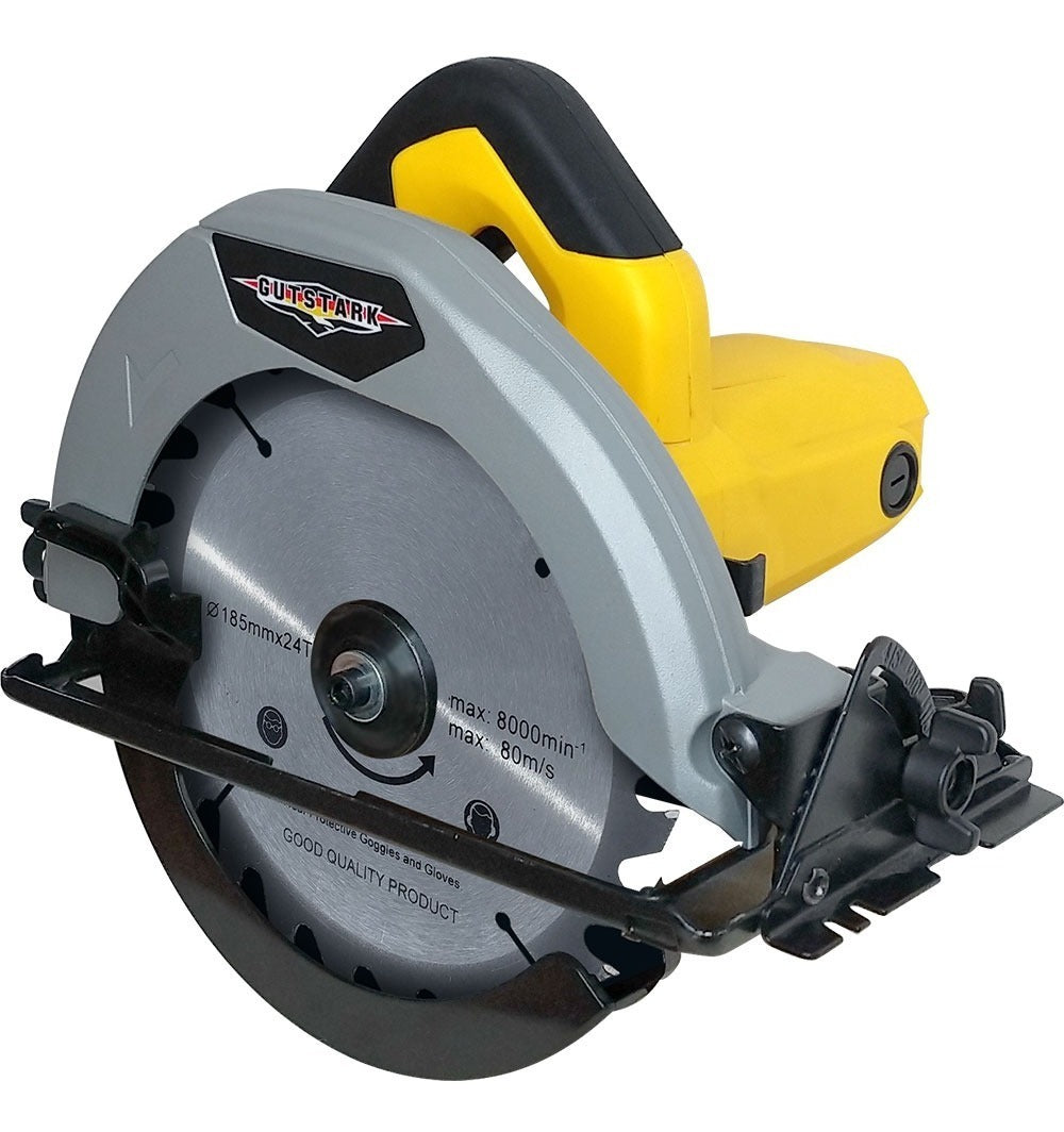 Sierra Circular 7- 1/4 Gutstark Disco Cortadora Madera Mano