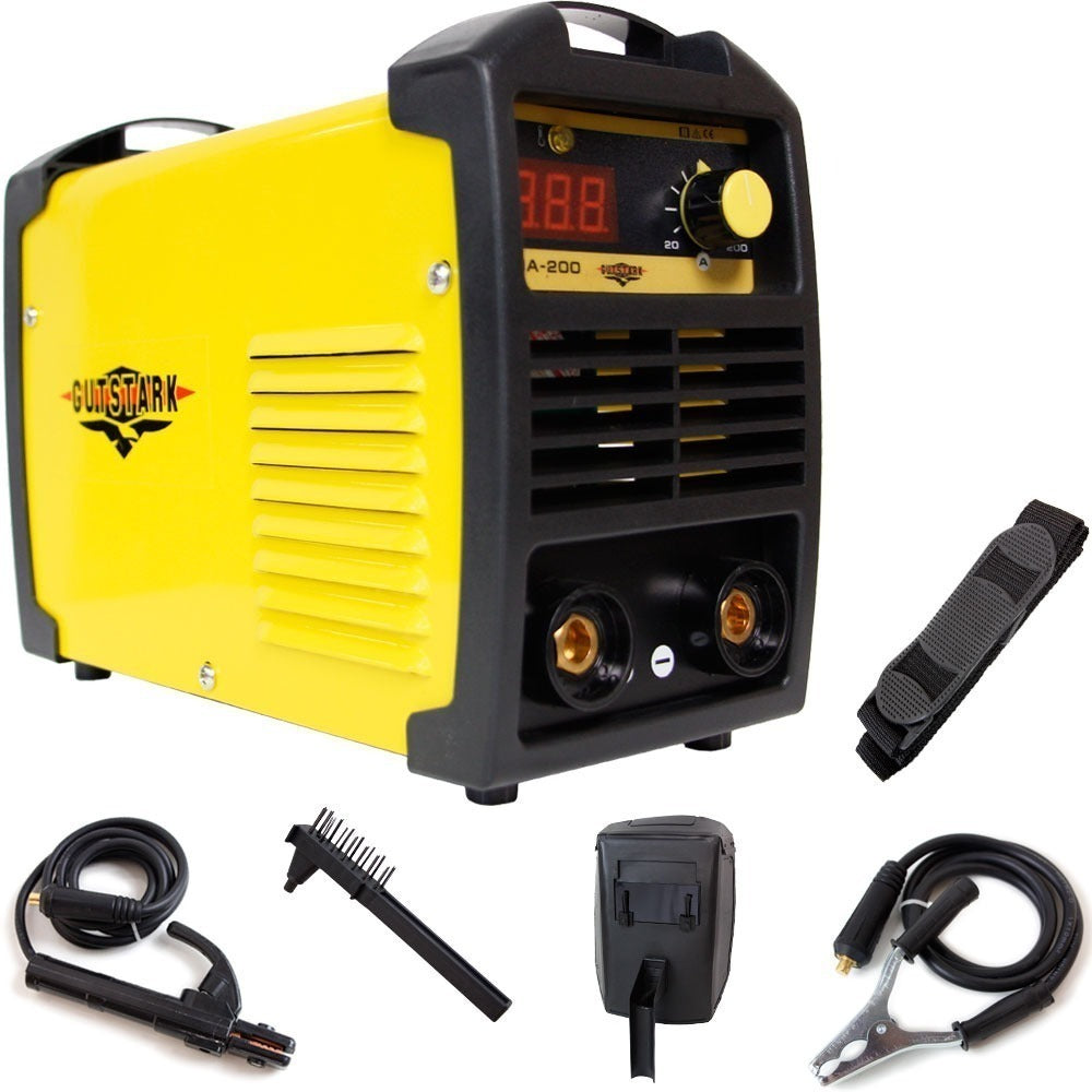 Soldadora Inversora 200 Amp 110 V Electrodos + Careta Cables