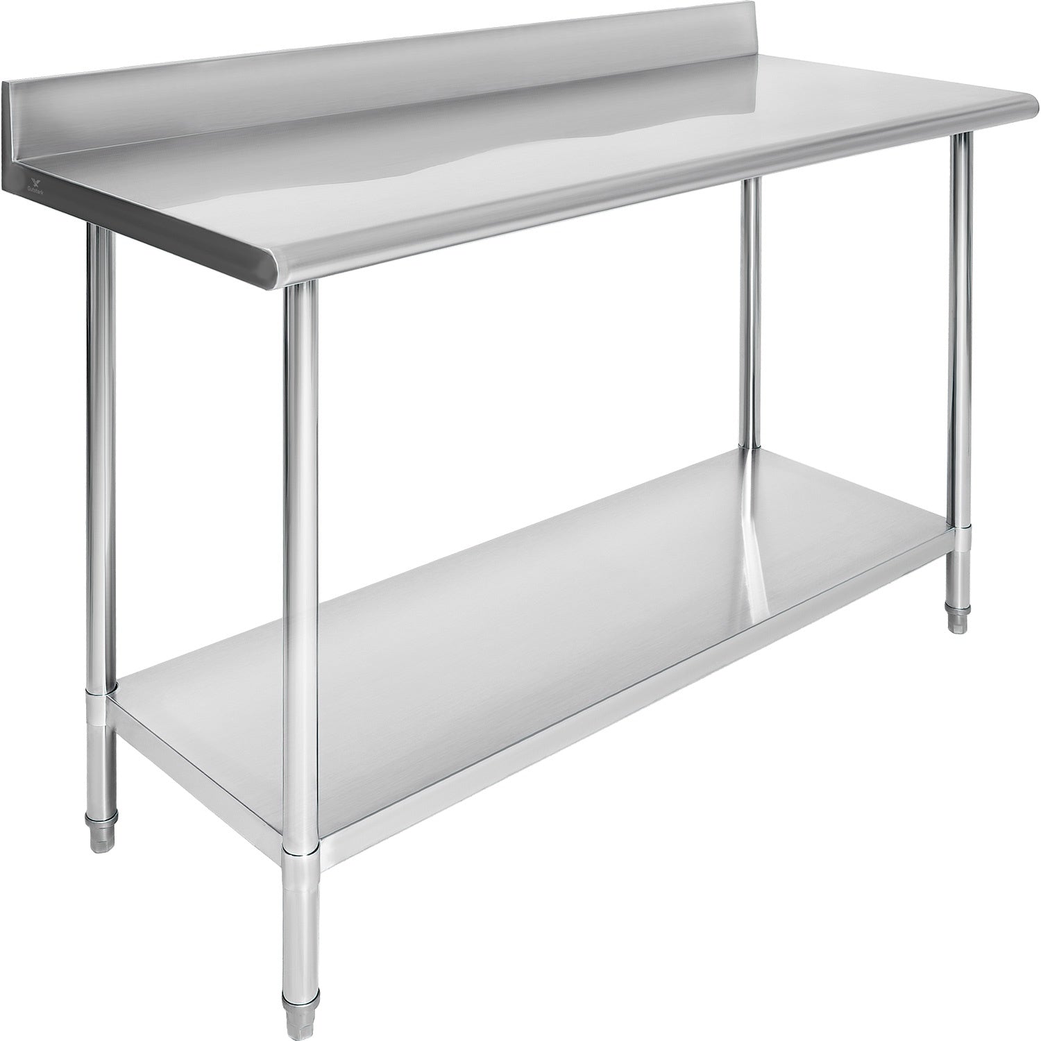 Mesa Trabajo Pared Acero Inoxidable Ajustable 150x60 Cm
