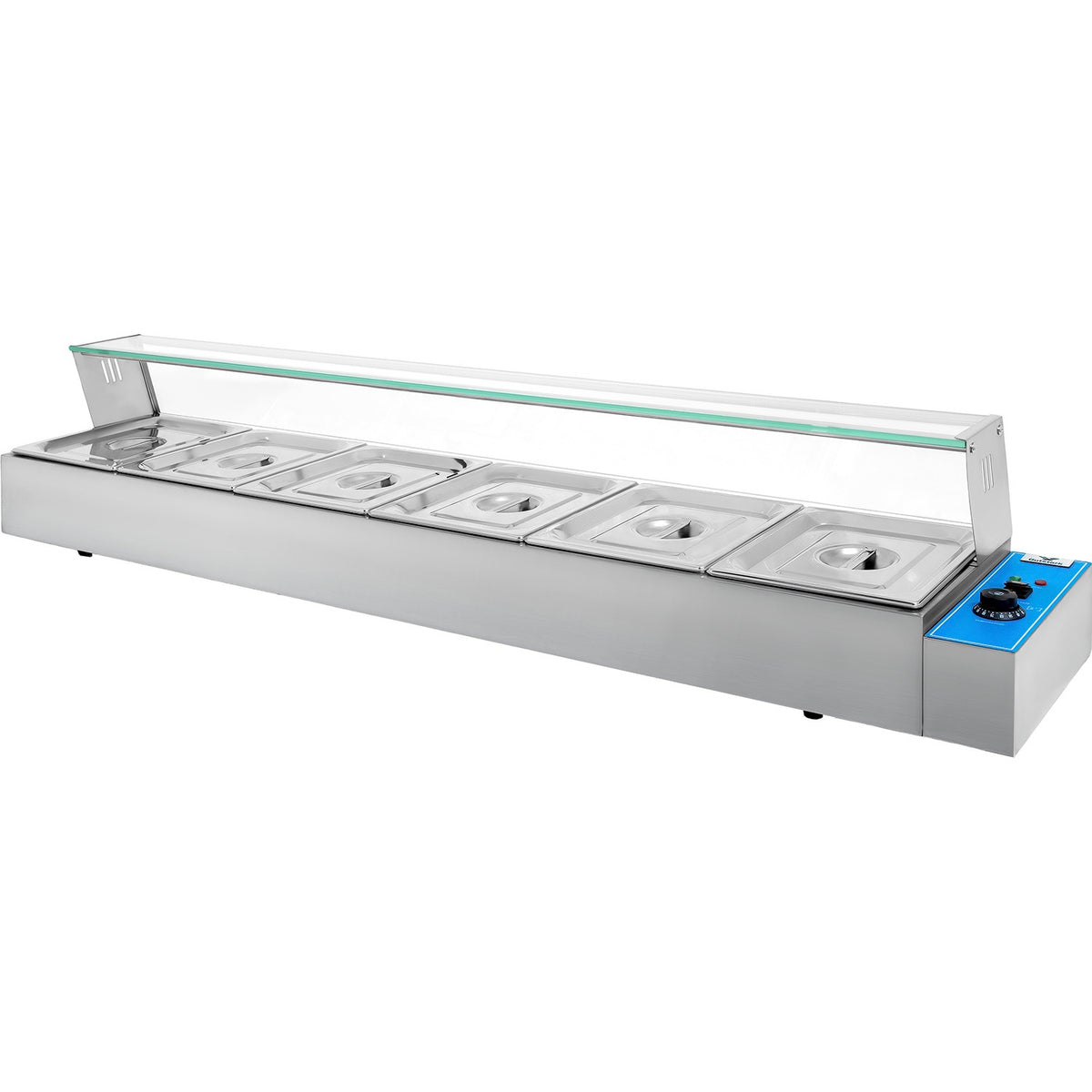 Bufetera Baño Maria Chafer Electrico 6 Insertos Acero Inox