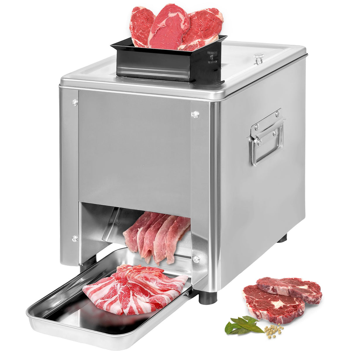 Maquina Cortadora Rebanadora Carne Hueso 130kg 850w