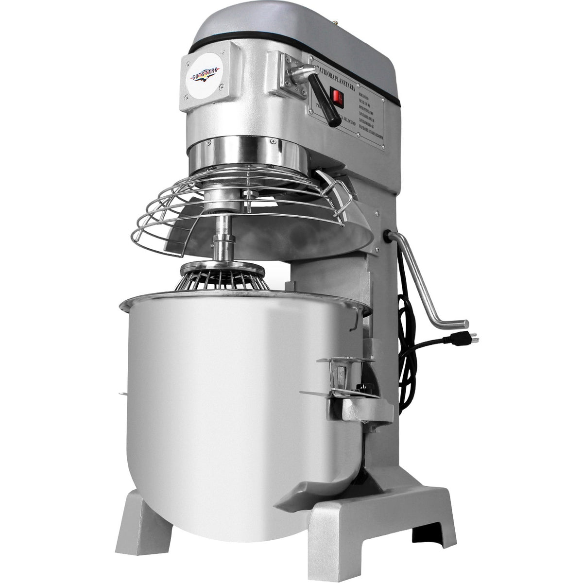 Batidora Industrial 30lts 3 Velocidades 1500w Acero Inoxidable