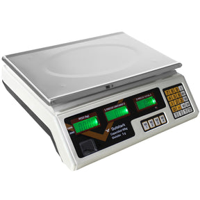Bascula Comercial Digital 40kg 110v/220v Inalambrica 34.5 cm x 24 cm