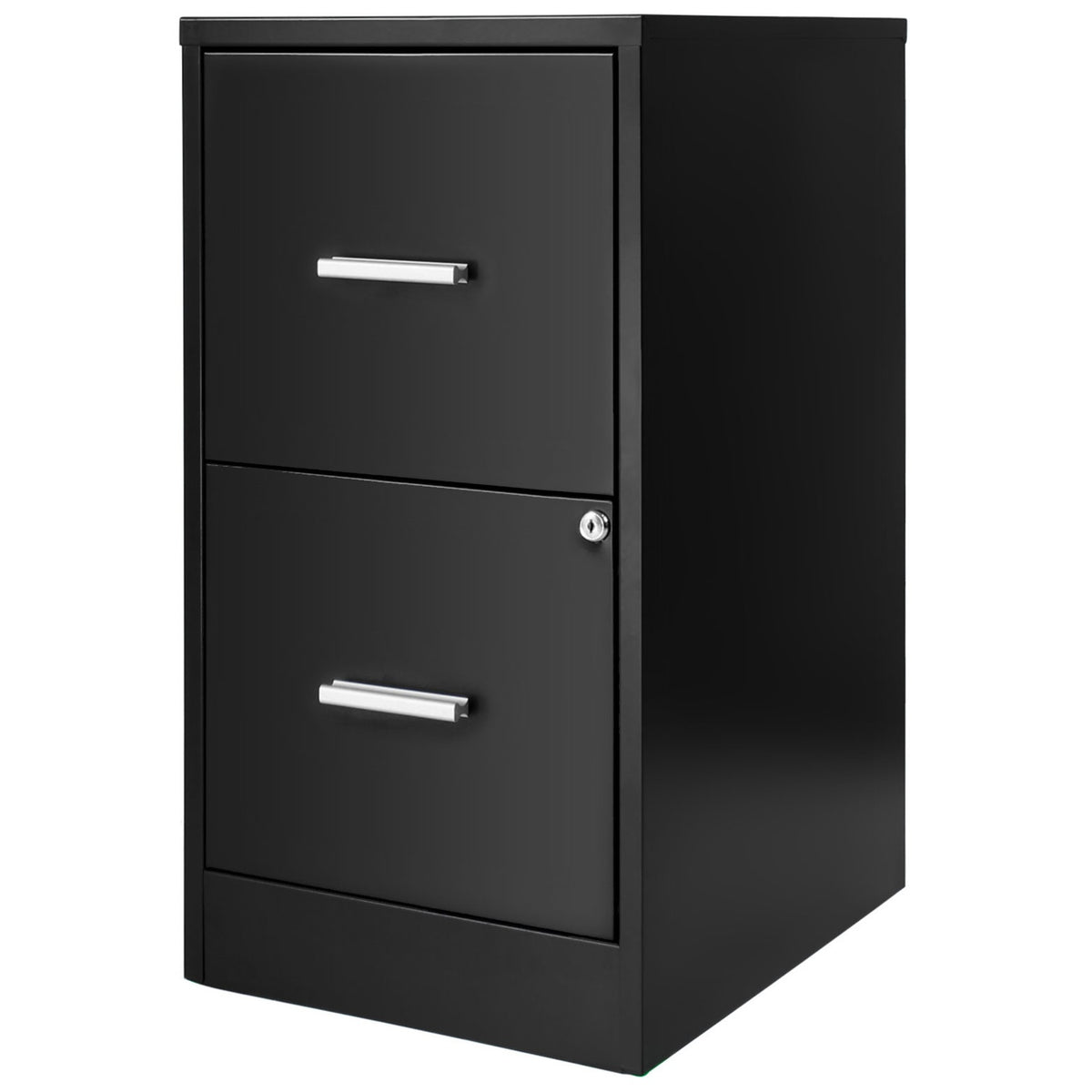 Archivero 2 Gavetas Cajones Carta Oficina Negro