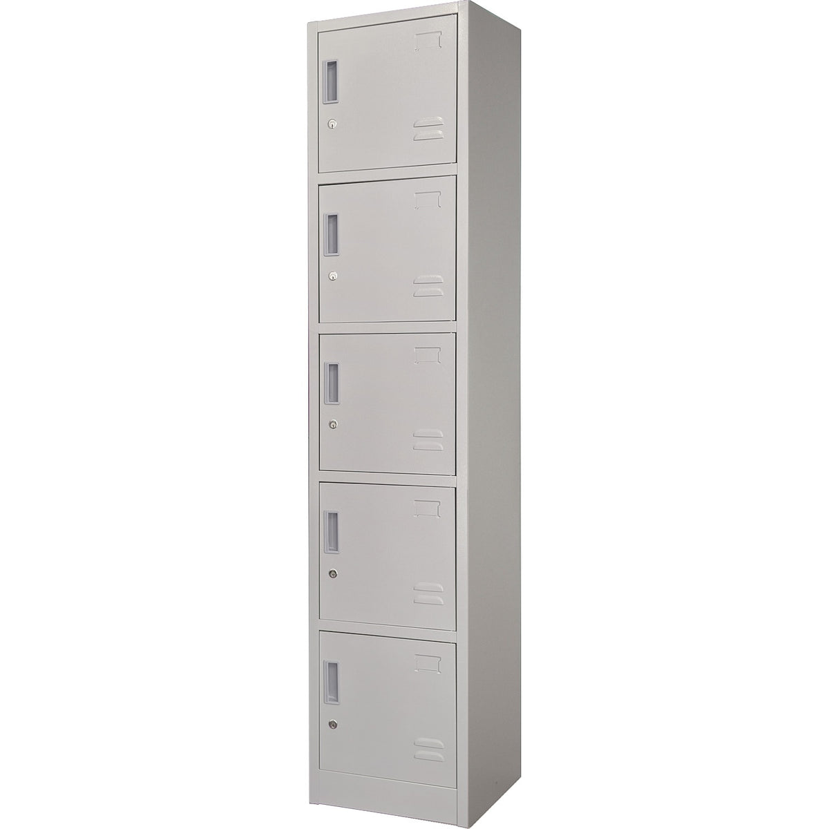 Locker Metalico 5 Puertas Casilleros Oficina Chapa 9x34x180