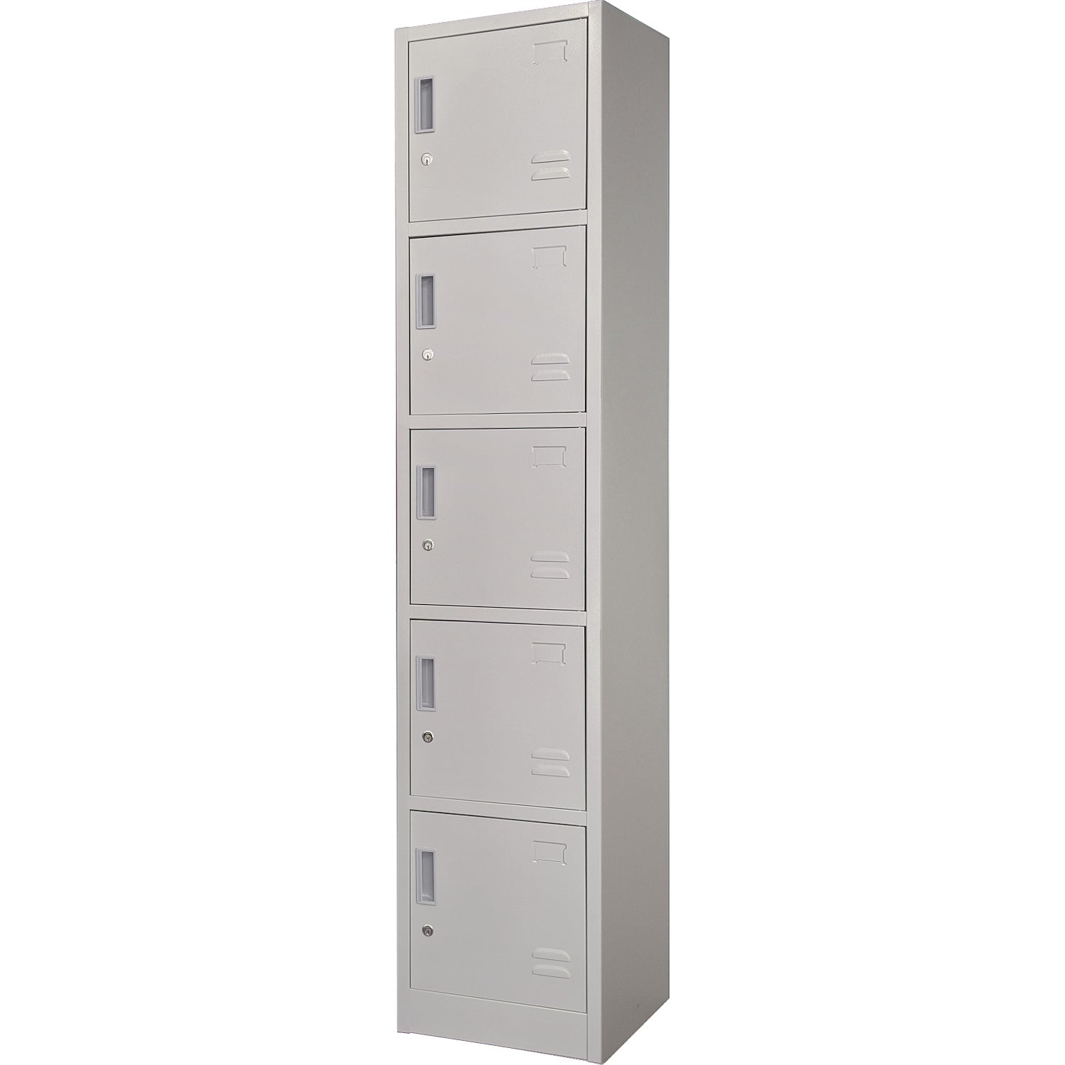 Locker Metalico 1 A 5 Puertas Casillero Chapa 38.5x34x180cm