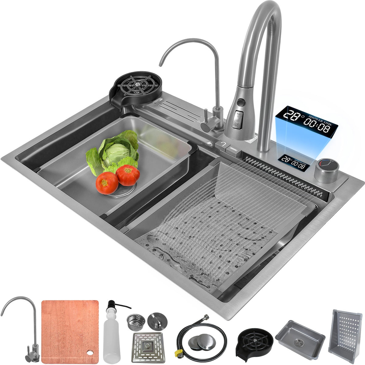 Tarja Fregadero Cocina Accesorios Premium 68x44.5x24.5cm
