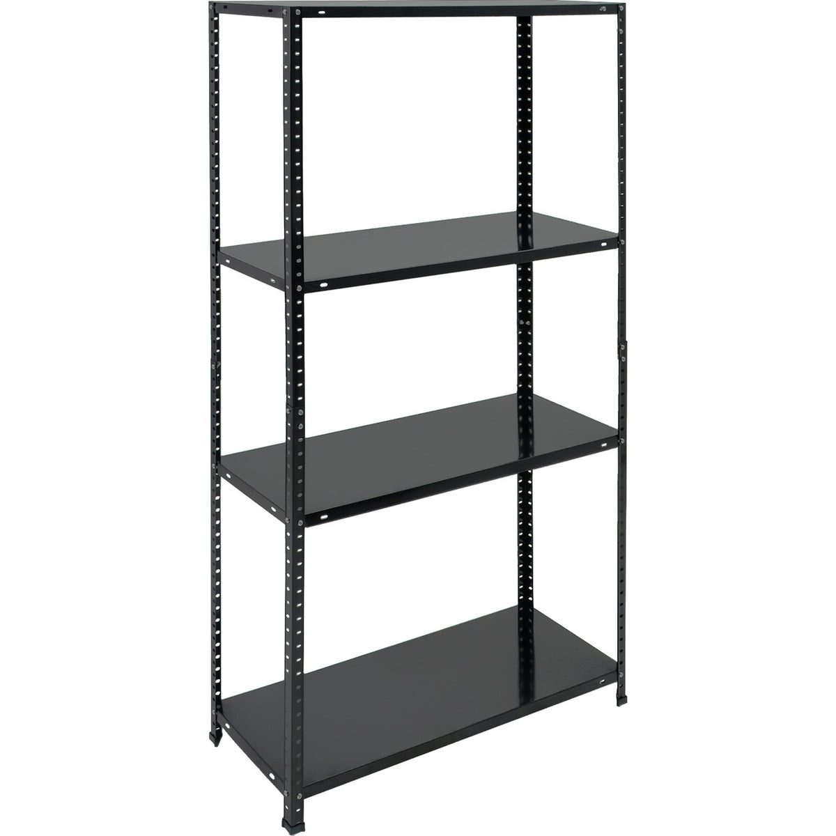 Anaquel Metalico Industrial 4 Niveles 150*85*30 Color Negro