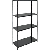 Anaquel Metalico Industrial 4 Niveles 150*85*30 Color Negro