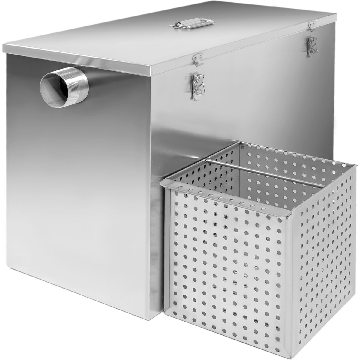 Trampa Grasa Industrial Restaurantes Acero Inoxidable 18kg