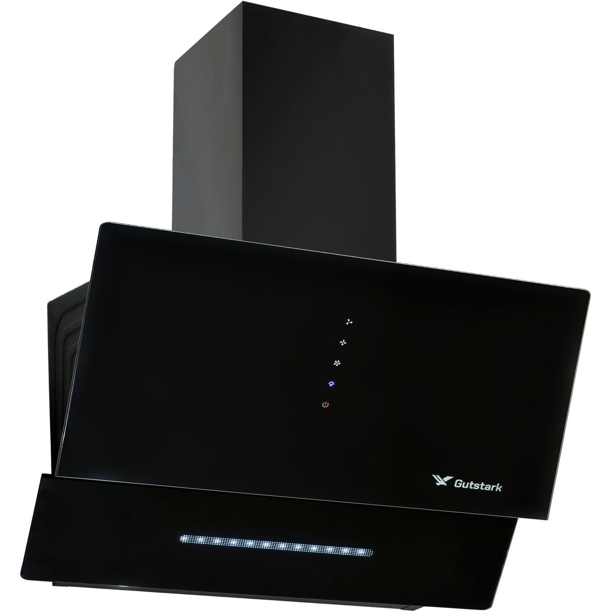 Campana Extractor Tactil Touch Purificador 60 Cm Cristal Templado