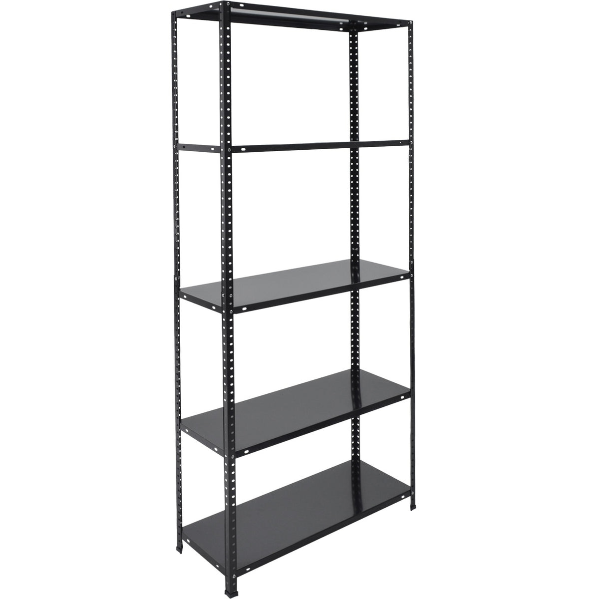 Anaquel Estante Metalico Industrial 5 Niveles 185*85*30 Color Negro