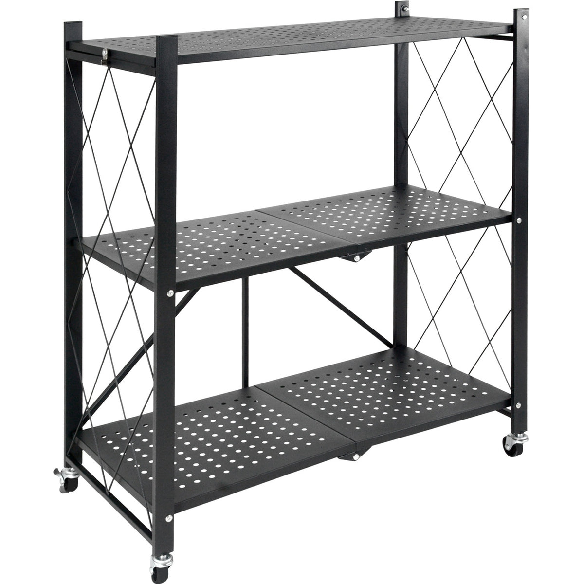 Estante Anaquel Organizador Plegable 3 Niveles Rack Metalico