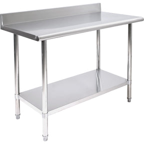 Mesa Isla Trabajo Acero Inoxidable Pasteur 110x60x105