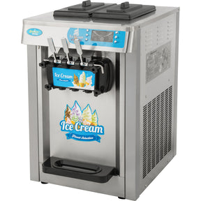 Maquina Helado Suave Yogurt Nieve Comercial 3 Sabores