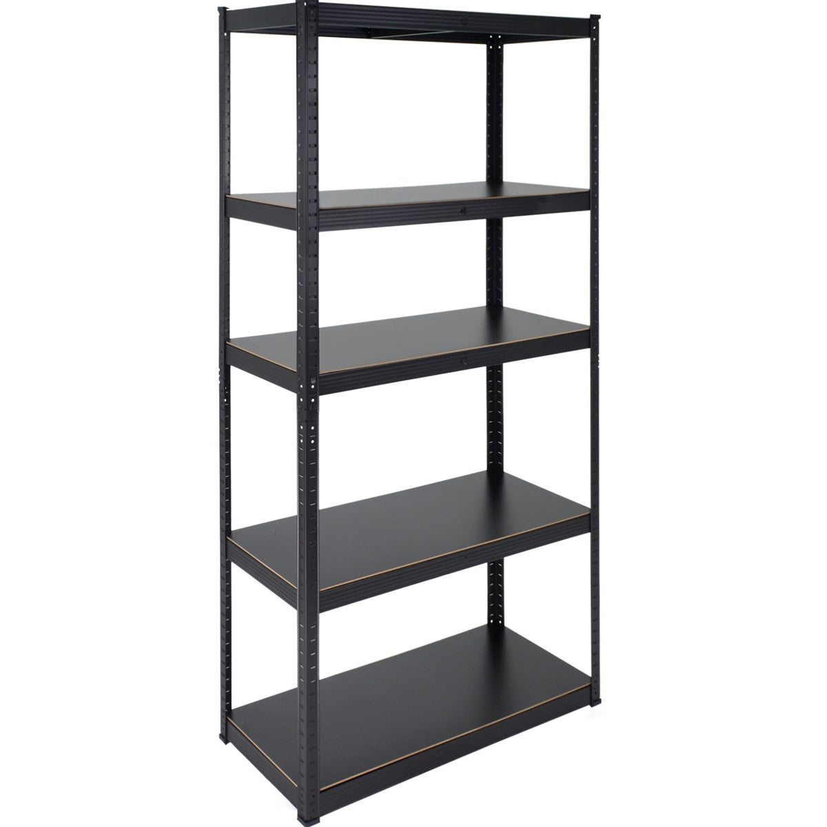 Estante Anaquel Rack Repisas 5 Niveles Metalico 180x39x89 Cm Color Negro