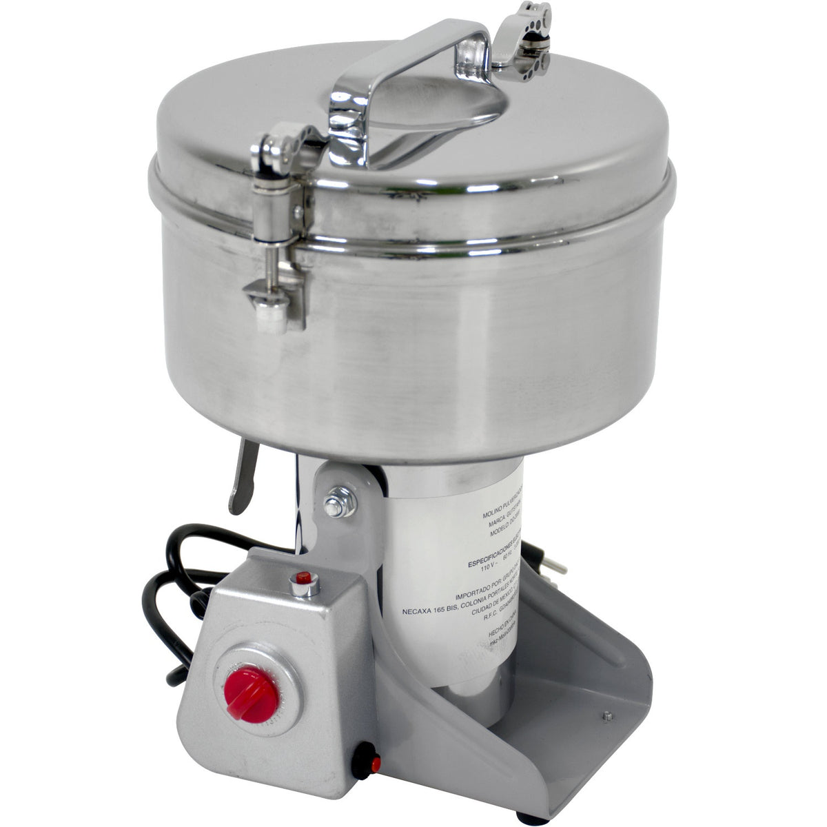 Molino Electrico Pulverizador Semillas Granos Hierbas 2000g