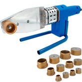 Termofusora 800w Tubos Plastificados PPR PPC PE 6 Dados 1/2 A 2 1/2"