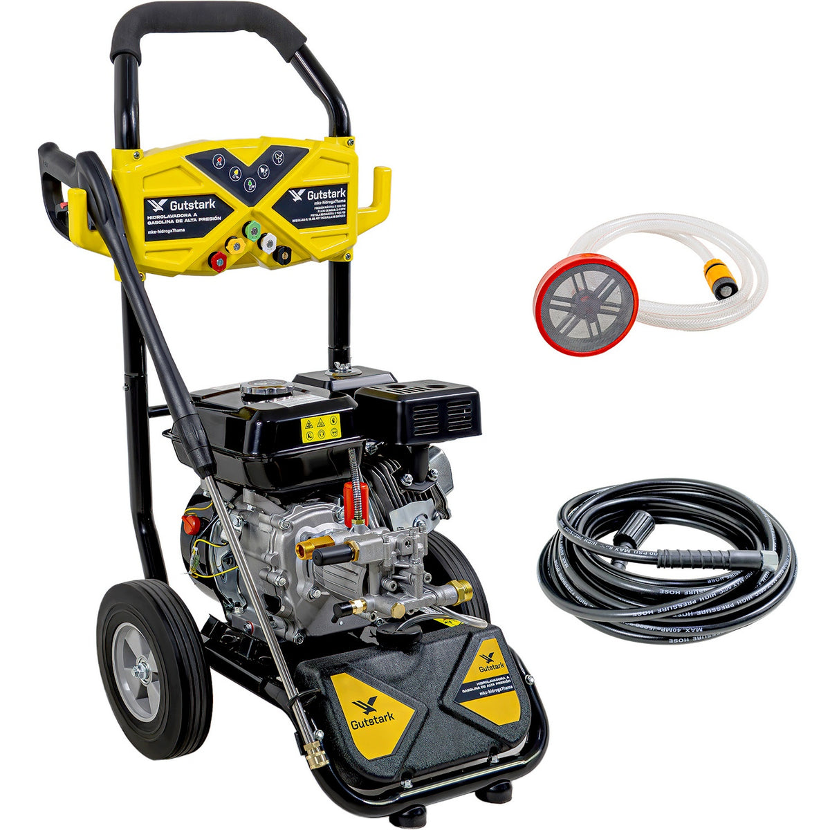Hidrolavadora Industrial Motor A Gasolina 2200 Psi 7 Hp