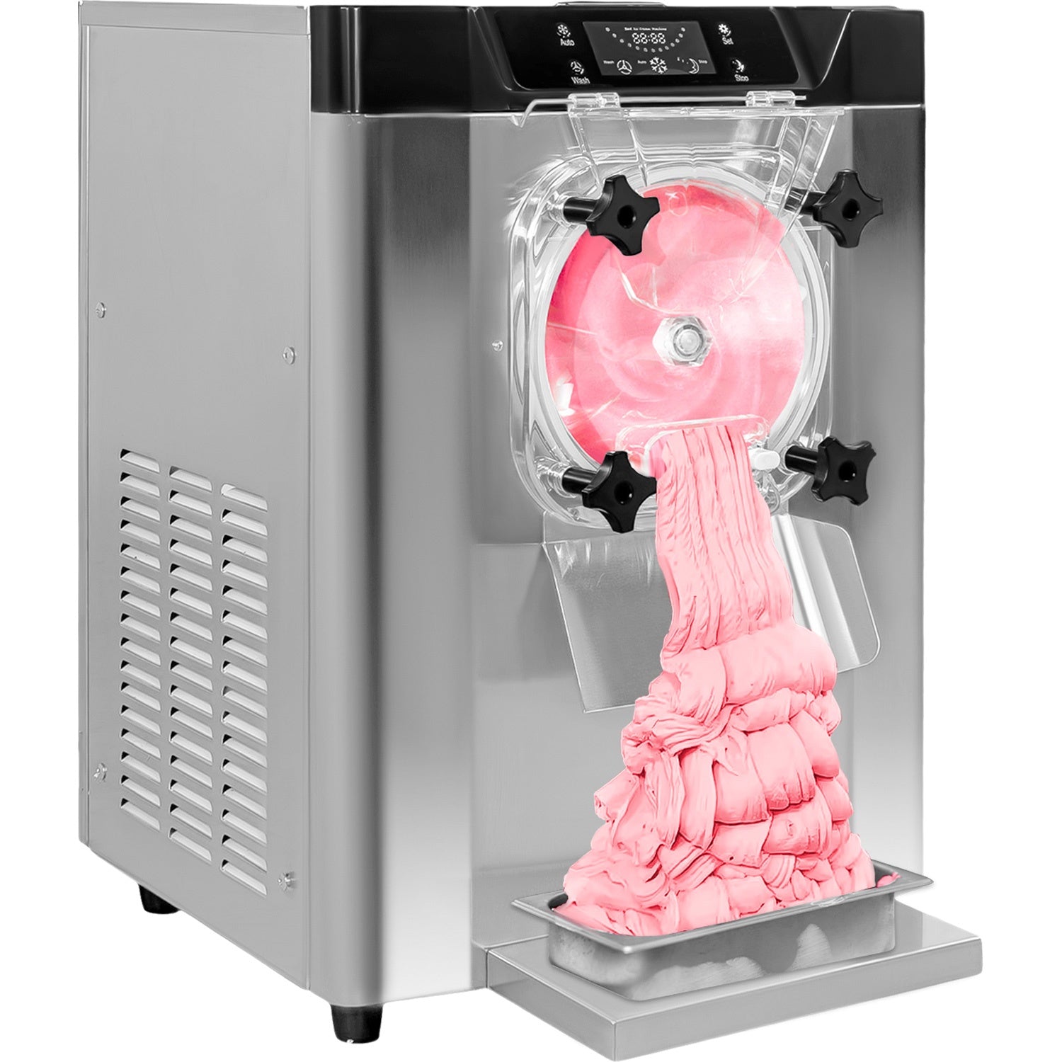 Maquina Helado Nieve Duro Industrial 15l Sobre Mesa 1400w