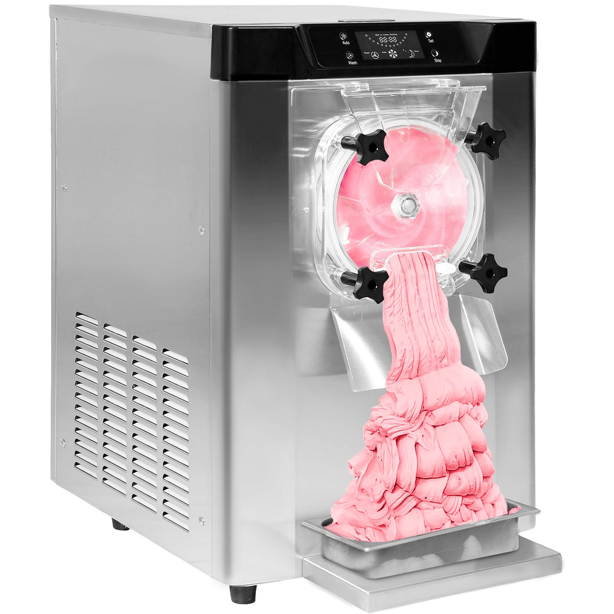 Maquina Helado Nieve Duro Industrial 20l Sobre Mesa 2000w