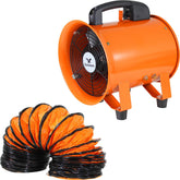 Extractor Aire Industrial 8 Pulgadas Humo 1800m3/h Ducto 5m