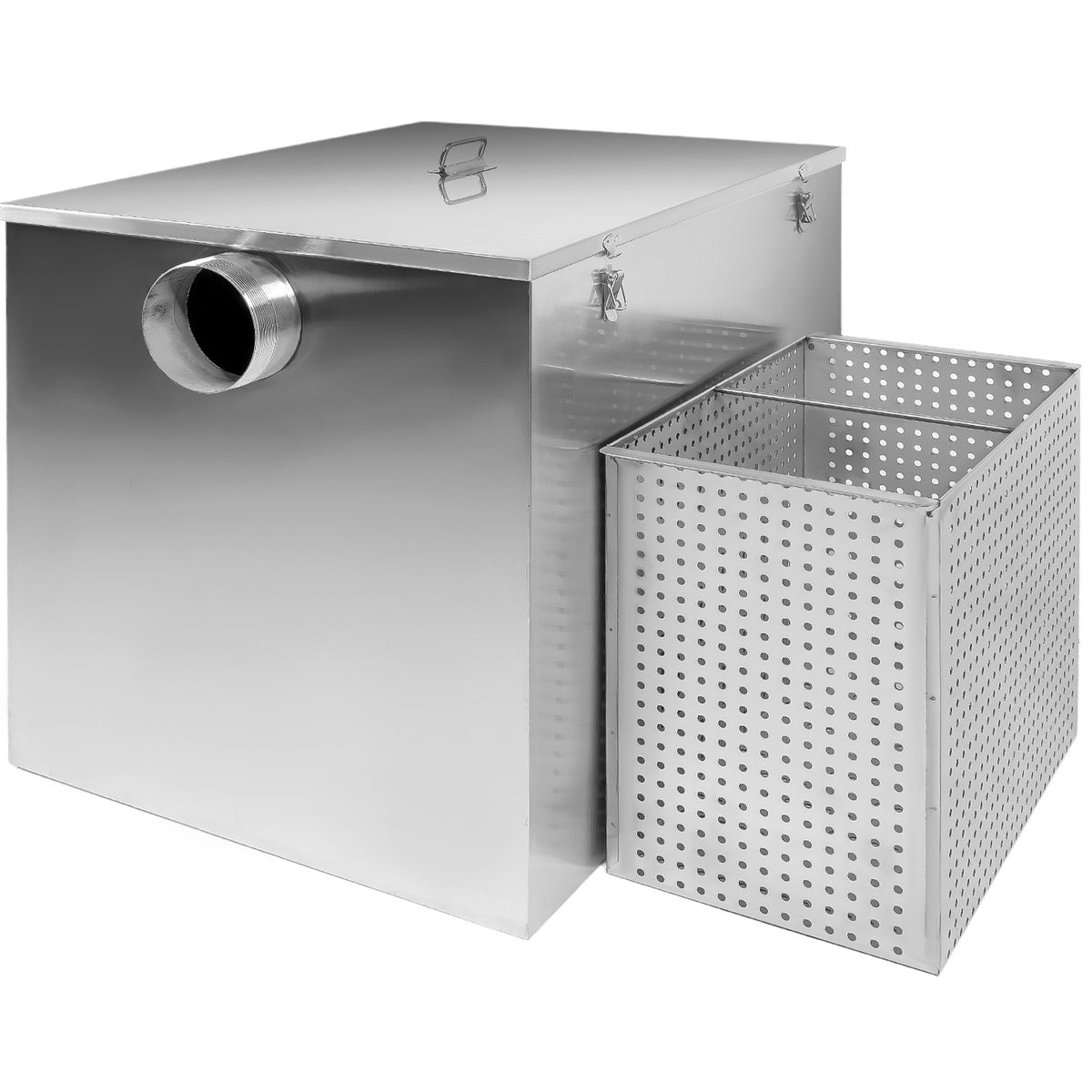 Trampa Grasa Industrial Restaurantes Acero Inoxidable 40kg